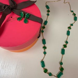 Kate Spade earring and necklace set!